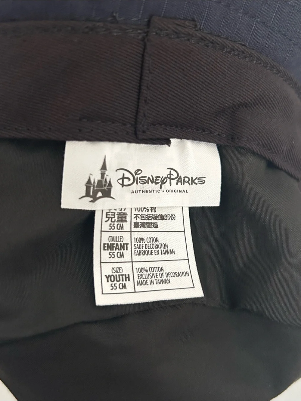 Disney Parks Authentic Disneyland Resort 55 Mickey Youth Navy Bucket Hat
